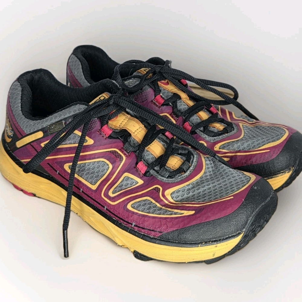Topo Athletic Hydroventure Waterproof Trail Running Shoes Women's 7.5 Hiking EUC